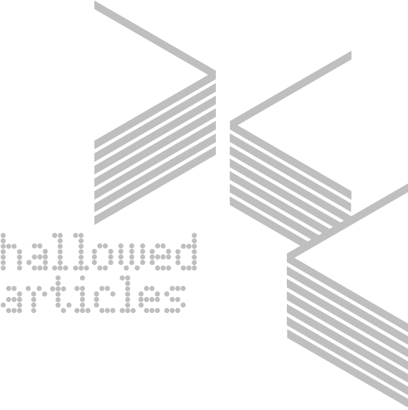 hallowed articles